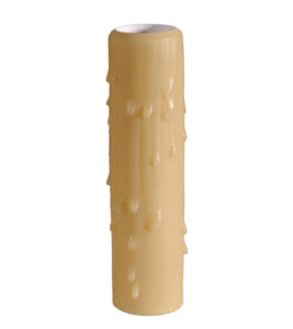 Candle cover #03 Gold color 4-h PolyBeesWax