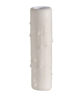 Candle cover #04 Ivory 4-h PolyBeesWax