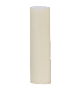 Candle cover #10 Ivory 4-h smooth PolyBeesWax candle cover